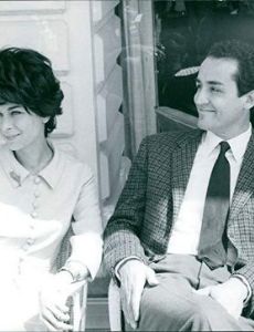 Vittorio Gassman and Juliette Mayniel
