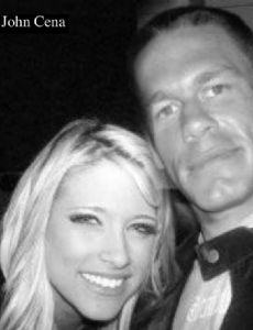 John Cena and Barbie Blank