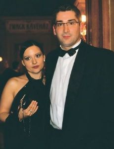 Csaba Azurák and Gréta Bártfai