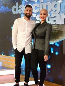 Maksim Chmerkovskiy and Amber Rose