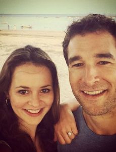 Sasha Cohen and Tom May