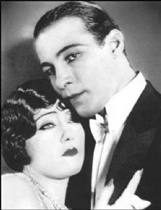 Gloria Swanson and Rudolph Valentino