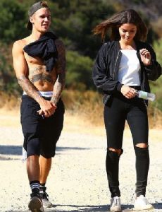 Justin Bieber and Audreyana Michelle