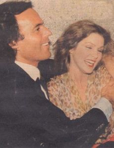 Priscilla Presley and Julio Iglesias