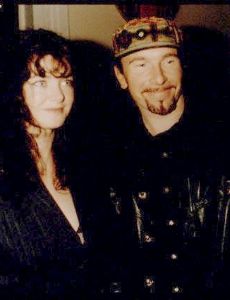 The Edge and Aislinn O'Sullivan