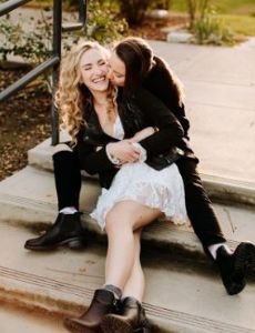 Landry Allbright and Liz Zwiebel
