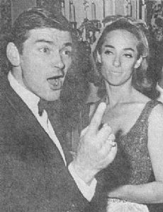 Pete Duel and Jill Andre