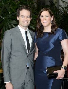 Bill Hader and Maggie Carey