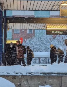Huddinge railway station
