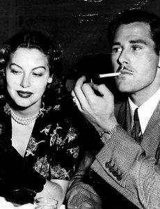 Paul Brooks and Ava Gardner