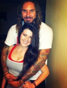 Tim Lambesis and Amanda Dubord