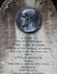 John McLaren, Lord McLaren