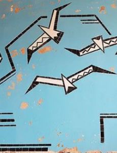 Mosaics of Kyiv River Station