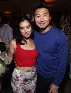 Simu Liu and Jade Bender