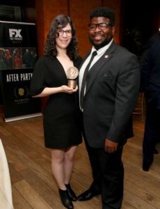 Ian Jones-Quartey and Rebecca Sugar