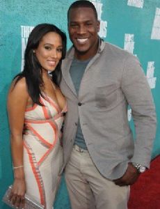 Sasha Dindayal and Antonio Gates
