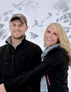 Britta Hanson and Track Palin
