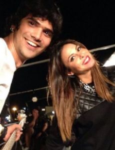 Alinne Rosa and Rodrigo Fróes