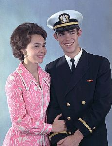 Julie Nixon and David Eisenhower