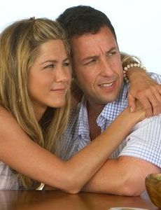 Adam Sandler and Jennifer Aniston