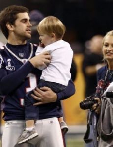 Stephen Gostkowski and Hallie Gostkowski