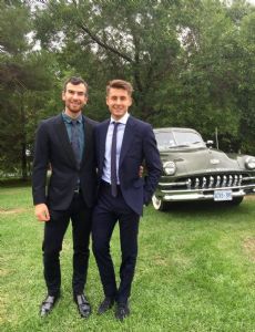 Luis Fenero and Eric Radford