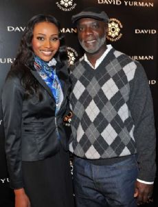 Cynthia Bailey and Peter Thomas