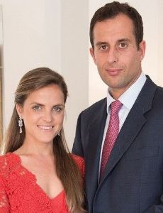 Princess Amélia Maria of Orléans-Braganza and Alexander James Spearman