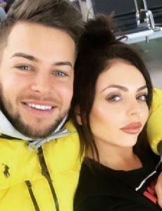 Chris Hughes and Jesy Nelson