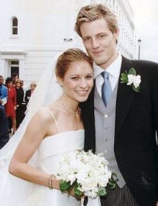 Sheherazade Goldsmith and Zac Goldsmith