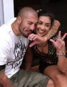 Fernando Medeiros and Amanda Djehdian