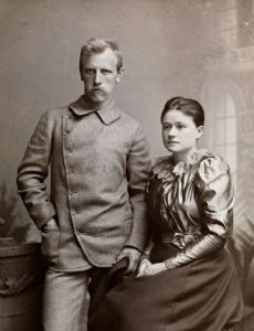 Fridtjof Nansen and Eva Sars