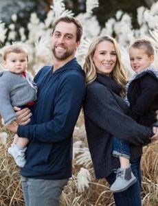 Adam Thielen and Caitlin Thielen