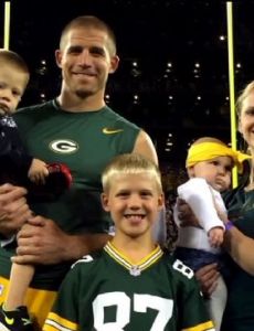 Jordy Nelson and Emily Nelson