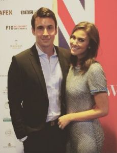 Huw Collins and Molly Shaheen