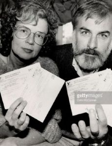 Andrew Marshall (I) and Heather Robertson