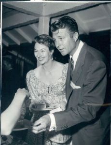 Jim Davis and Blanche Hammerer