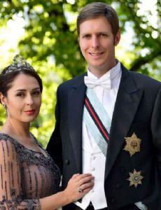 Crown Prince Of Albania Leka and Elia Zaharia