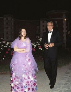 Carmen Martínez Bordiu and Jean-Marie Rossi