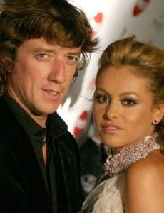 Paulina Rubio and Nicolas Vallejo