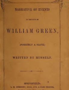 William Green (former slave)