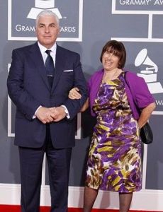 Janis Winehouse and Mitch Winehouse