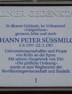 Johann Peter Süssmilch