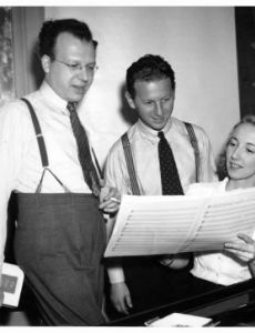 Alex Kramer and Joan Whitney
