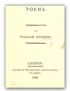 William Sotheby