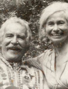 Will Geer and Herta Ware