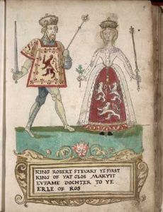 Robert II of Scotland and Euphemia de Ross