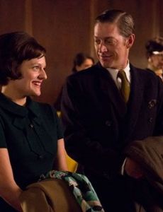 Elisabeth Moss and Kevin Rahm