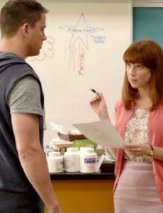 Channing Tatum and Ellie Kemper