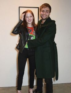 Ellie Bamber and Douglas Booth